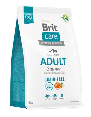 BRIT CARE Grain-free Adult Salmone  3kg 