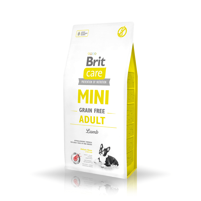 Brit Care Mini Grain Free Adult Con agnello 2kg