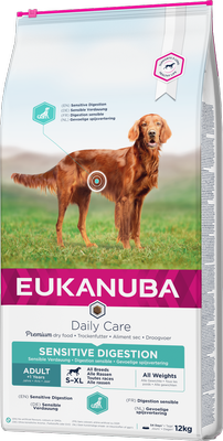 Eukanuba Cura quotidiana Adult Sensitive Digestion 12kg