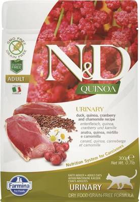 Farmina N&D Quinoa Feline Urinary Duck 300g