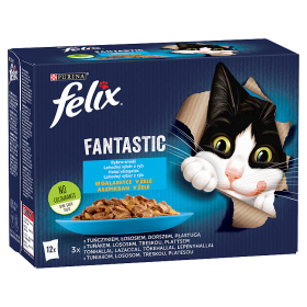 Felix Fantastic Fish Flavours in Jelly 12x85g