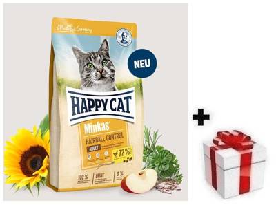 Happy Cat Minkas Hairball Controllo 10kg + sorpresa per il gatto GRATIS