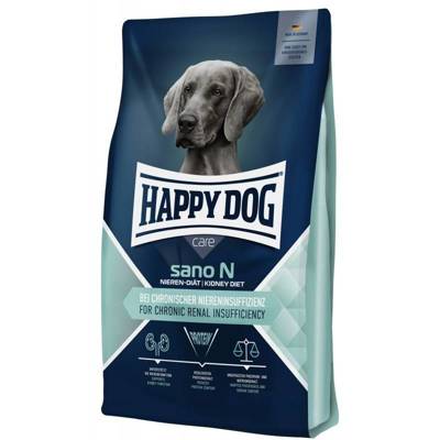 Happy Dog Sano N, cibo secco, supporto per i reni, 7,5 kg