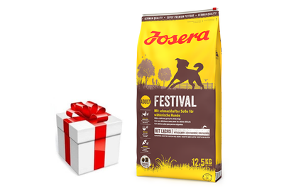Josera Festival 12,5kg + sorpresa per il cane GRATIS