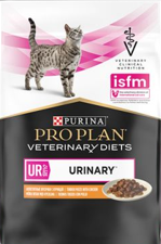 PRO PLAN Veterinary Diets Feline UR St/Ox Urinary Cat food con salmone 85g