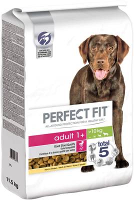 Perfect Fit™ - alimento completo secco per cani adulti di taglia media e grande, ricco di pollo 11,5 kg
