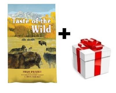 Taste Of The Wild High Prairie 5,6kg + sorpresa per il cane GRATIS